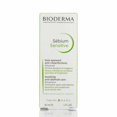 Засіб проти недоліків шкіри з акне BIODERMA (Біодерма) Себіум Сенситив 30 мл