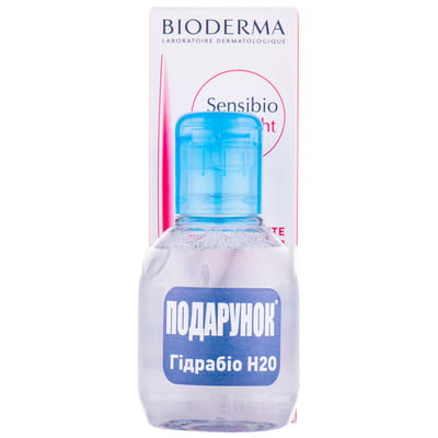 Набор BIODERMA (Биодерма) Программа для чувствительной кожи: Сансибио Крем легкий 40 мл и гидрабио Н2О 100 мл