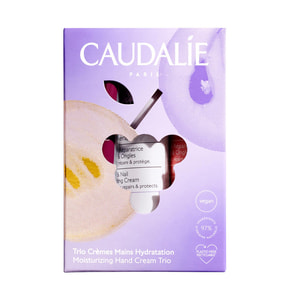 Набор CAUDALIE (Кадали) Hand Cream Trio крем для рук и ногтей 30 мл + крем для рук Rose de vigne 30 мл + крем для рук The des Vignes 30 мл