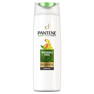 Шампунь для волос PANTENE (Пантин) Nature Fusion Укрепление и блеск 400 мл