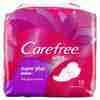 Прокладки гигиенические CAREFREE (Кефри) Ultra super plus (Ультра супер плюс) для критических дней 10 шт