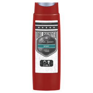 Гель для душа и шампунь 2 в 1 OLD SPICE (Олд спайс) Dirt Destroyer Sport 250 мл