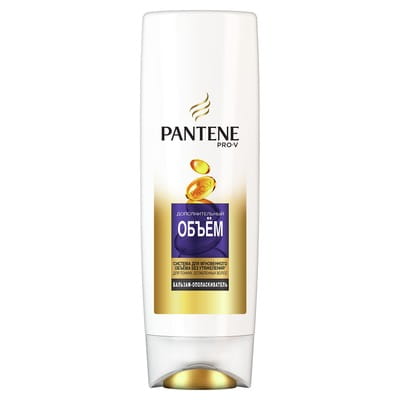 Бальзам-ополаскиватель для волос PANTENE (Пантин) Дополнительный объем 360 мл