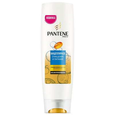 Бальзам-ополаскиватель для волос PANTENE (Пантин) Мицеллярное очищение и питание 360 мл