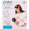 Лактационные вкладыши OVO (ОВО) в бюстгалтер одноразовые с повышенным уровнем поглощения и в индивидуальной упаковке 30 шт