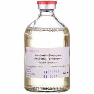 Альбумин-Биофарма р-р д/инф. 10% фл. 100мл