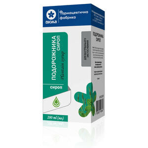 Подорожника сироп фл. 200мл