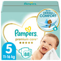 Подгузники для детей PAMPERS Premium Care (Памперс Премиум) Junior (Юниор) 5 от 11 до 16 кг мега серия упаковка 88 шт