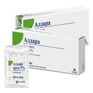Алдара крем 5% саше 250мг №12