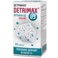 Диетическая добавка Детримакс витамин D3 1000 МЕ капсулы флакон 60 шт