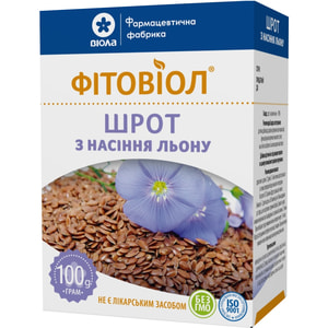 Шрот из семян льна Фитовиол пачка 100 г