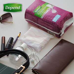 Прокладки урологічні для дорослих DEPEND (Депенд) при нетриманні сечі Normal Pad 12 шт