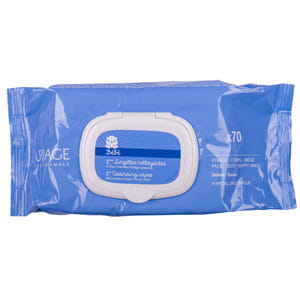 Серветки для тіла URIAGE (Урьяж) Bebe очищуючі м'які перші для дітей та немовлят 70 шт