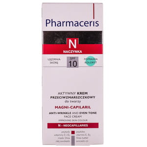 Крем для обличчя PHARMACERIS (Фармацеріс) N Magni-Capilaril (Магні-капілярил) активний проти зморшок помітні капіляри 50 мл