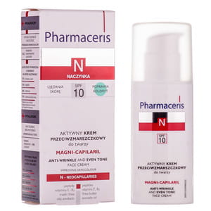 Крем для обличчя PHARMACERIS (Фармацеріс) N Magni-Capilaril (Магні-капілярил) активний проти зморшок помітні капіляри 50 мл