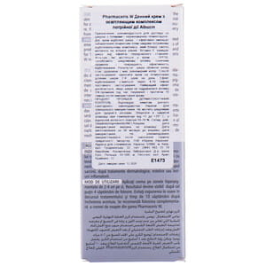 Крем для обличчя PHARMACERIS (Фармацеріс) W Albucin (Альбуцин) денний з освітляющим комплексом потрійної дії SPF 50+ 30 мл