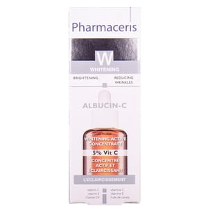 Концентрат вітаміну С 5% PHARMACERIS (Фармацеріс) W Albucin-C (Альбуцин-Ц) активний відбілюючий 30 мл