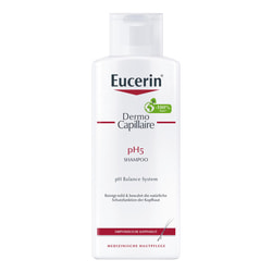 Шампунь для волос EUCERIN (Юцерин) ДермоКапилляр рН 5 для чувствительной кожи головы для ежедневного использования 250 мл