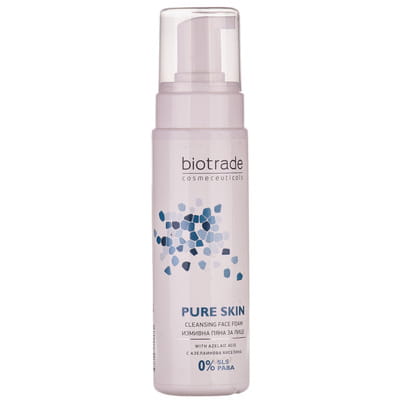Пенка для лица BIOTRADE Pure Skin (Биотрейд Пуэ Скин) очищающая для нормальной и комбинированной кожи 200 мл