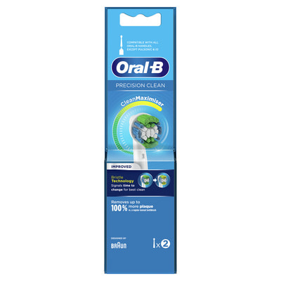 Насадки для електричної зубної щітки ORAL-B (Орал-бі) Precision Clean EB20 2 шт