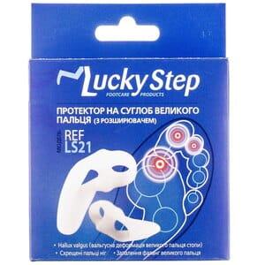 Протектор на сустав большого пальца LUCKY STEP модель LS21 с расширителем пара