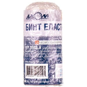 Бинт эластичный медицинский Торговый Дом Алком средней растяжимости размер 80 мм х 1 м 1 шт