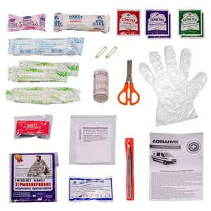 Аптечка медицинская автомобильная-1 АМА-1 смена №2 ДСТУ 3961-2000