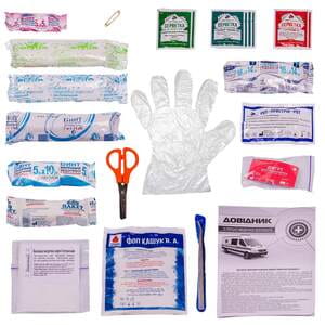 Аптечка медична автомобільна Євростандарт