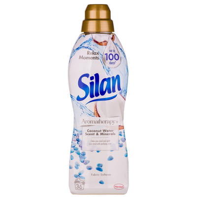 Кондиционер (ополаскиватель) для белья SILAN (Силан) Аромат кокосовой воды и минералы 900 мл