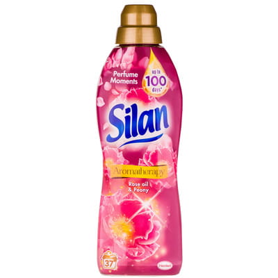 Кондиционер (ополаскиватель) для белья SILAN (Силан) Ароматерапия с ароматом Пиона и масла розы 925 мл