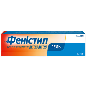 Фенистил гель 0,1% туба 30г