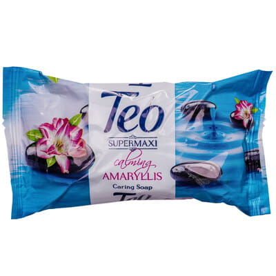 Мыло твердое TEO (Тэо) с глицерином SuperMaxi Amaryllis (Супер макси Амарилис) 140 г