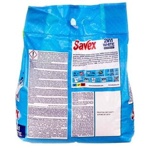 Порошок стиральный SAVEX (Савекс) Parfum Lock (Парфум Лок) автомат White (Вайт) 4 кг