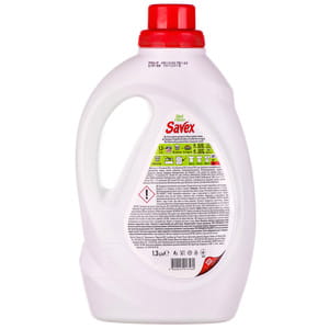 Средство для стирки SAVEX (Савекс) Parfum Lock (Парфум Лок) концентрированное для автомат и ручной стирки 2 в 1 Fresh (Фреш) 1,3 л