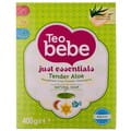 Порошок стиральный TEO Bebe (Тэо бэбэ) для детских вещей Just Essentials (Джаст эссеншиалс) Tender Aloe Алоэ 400 г