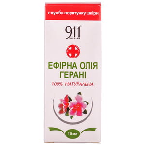 Масло эфирное 911 Герани 10 мл