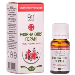 Масло эфирное 911 Герани 10 мл