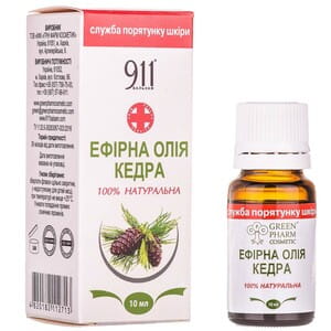 Масло эфирное 911 Кедра 10 мл