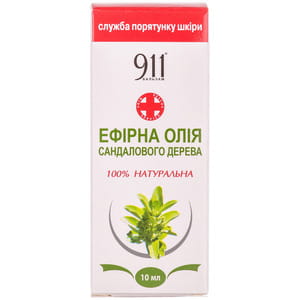Олія ефірна 911 Сандалового дерева 10 мл