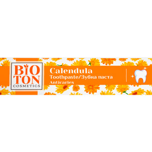 Зубная паста BIOTON (Биотон) Cosmetics Anticaries (Косметикс Антикариес) Календула 100 мл