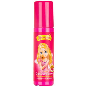 Спрей для волосся дитячий Принцеса для легкого розчісування Слухняні кудряшки 150 мл