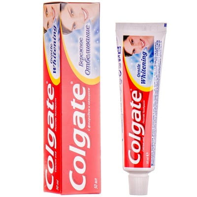 Зубная паста COLGATE (Колгейт) Бережное отбеливание 50 мл