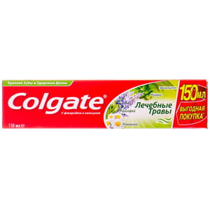 Зубна паста COLGATE (Колгейт) Цілющі трави 150 мл (230 г)