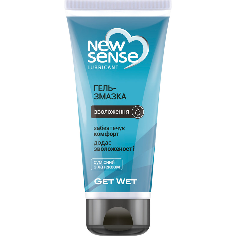Интимная гель-смазка NEW SENSE (Нью Сенс) лубрикант увлажнение 100