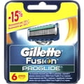 Кассеты сменные для бритья GILLETTE Fusion (Жиллет Фьюжин) ProGlide (Проглайд) 6 шт