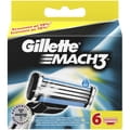 Кассеты сменные для бритья GILLETTE Mach 3 (Жиллет мак 3 три) 6 шт