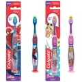 Зубная щетка детская Colgate (Колгейт) Барби и Человек Паук для детей от 5-ти лет ультрамягкие щетинки