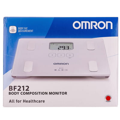 Монитор состава тела Omron (Омрон) модель BF-212 (НBF-212-EW)