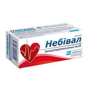 Небивал табл. 5мг №80