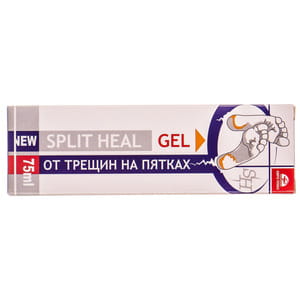 Гель від тріщин на п'ятах туба 75 мл